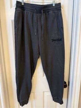 Disney women’s Charcoal Gray Jogger Sweatpants